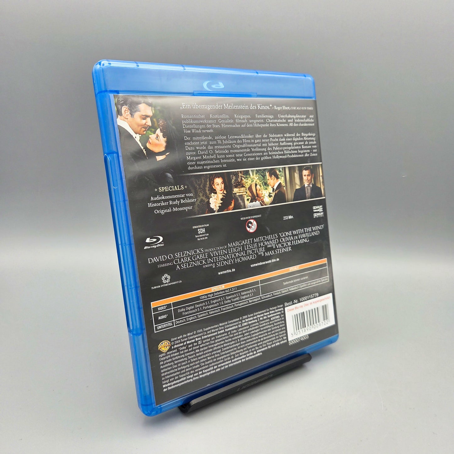 Vom Winde verweht	70th Anniversary Edition	Blu-Ray Film