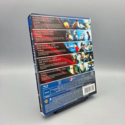 Superman - 5 Film Collection	Blu-Ray	mit Christopher Reeve