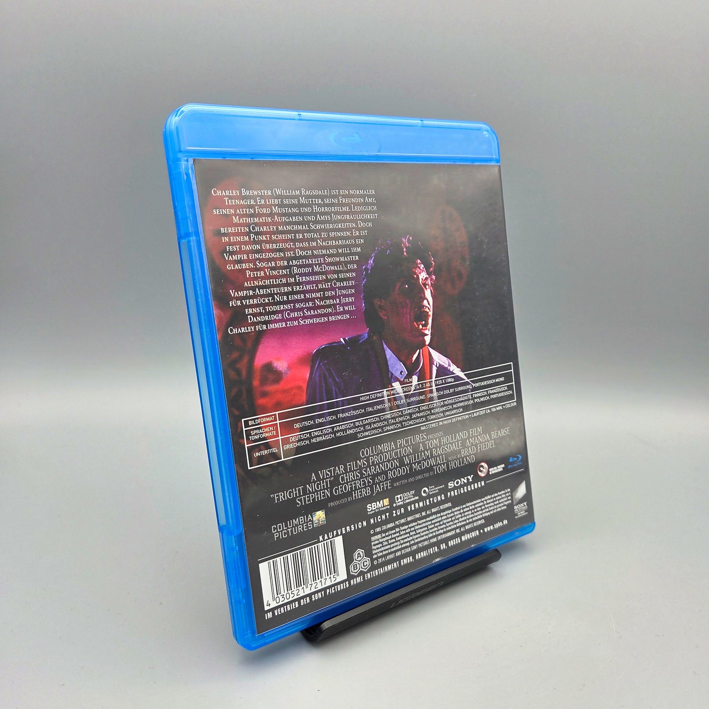 Die rabenschwarze Nacht - Fright Night		Blu-Ray Film