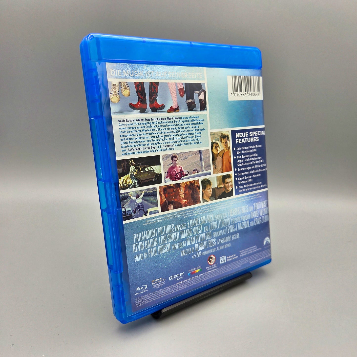 Footloose	Deluxe Edition	Blu-Ray Film	mit Kevin Bacon