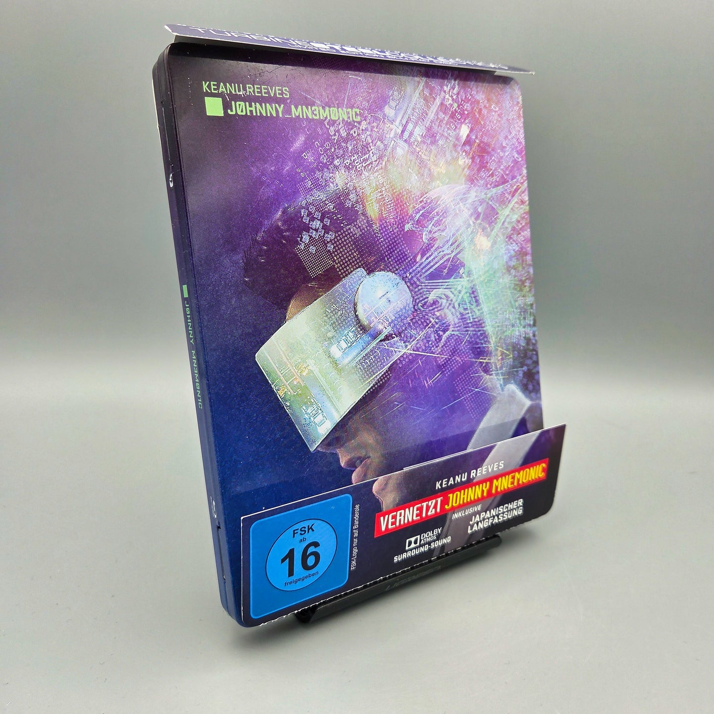 Vernetzt – Johnny Mnemonic	Steelbook	Blu-Ray Film