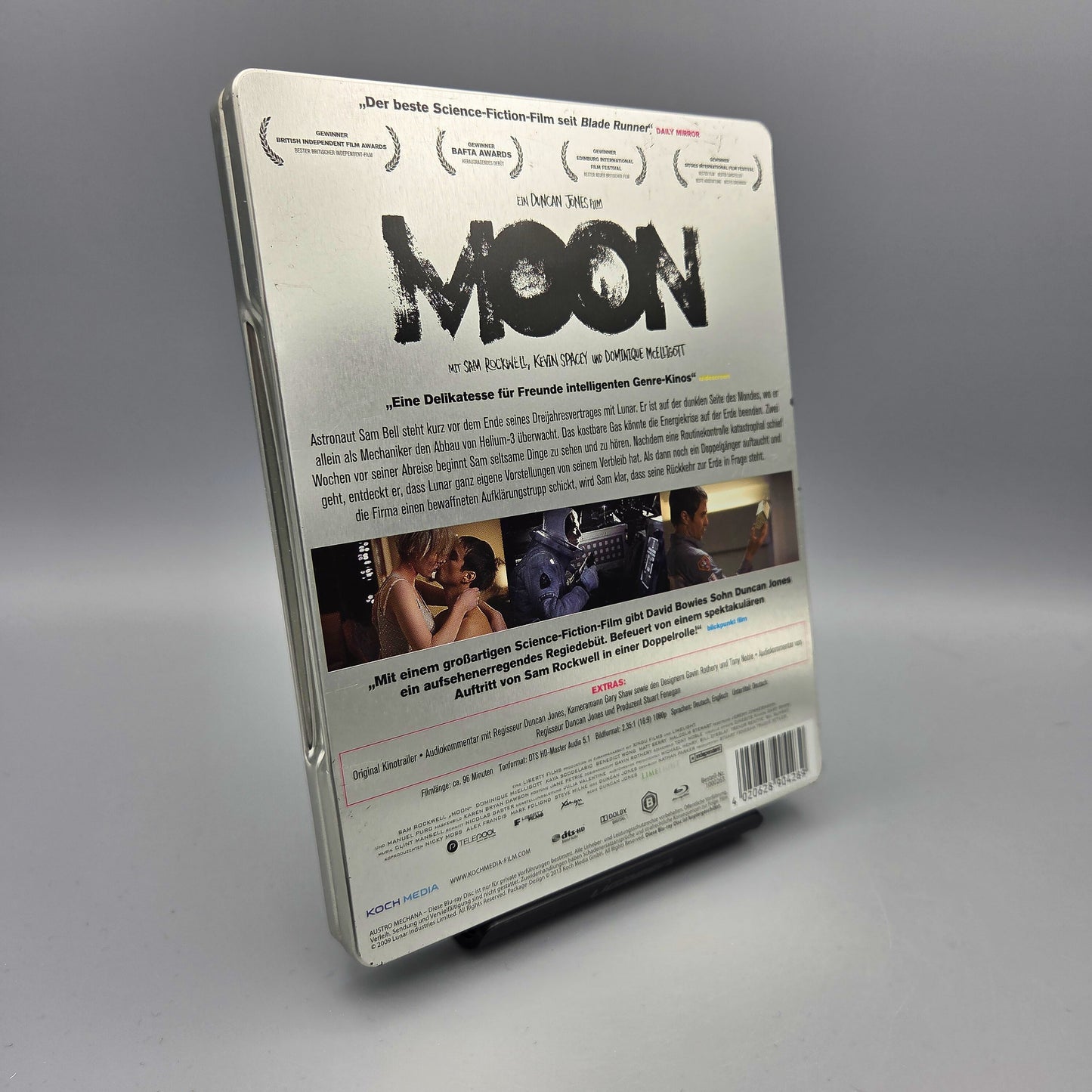 Moon	Steelbook	Blu-Ray Film	mit Sam Rockwell