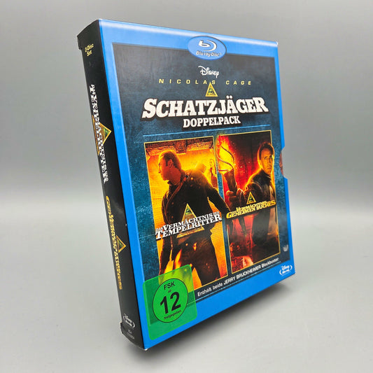 Schatzjäger Doppelpack (Das Vermächtnis der Tempelritter & des geheimen Buches)		Blu-Ray Film