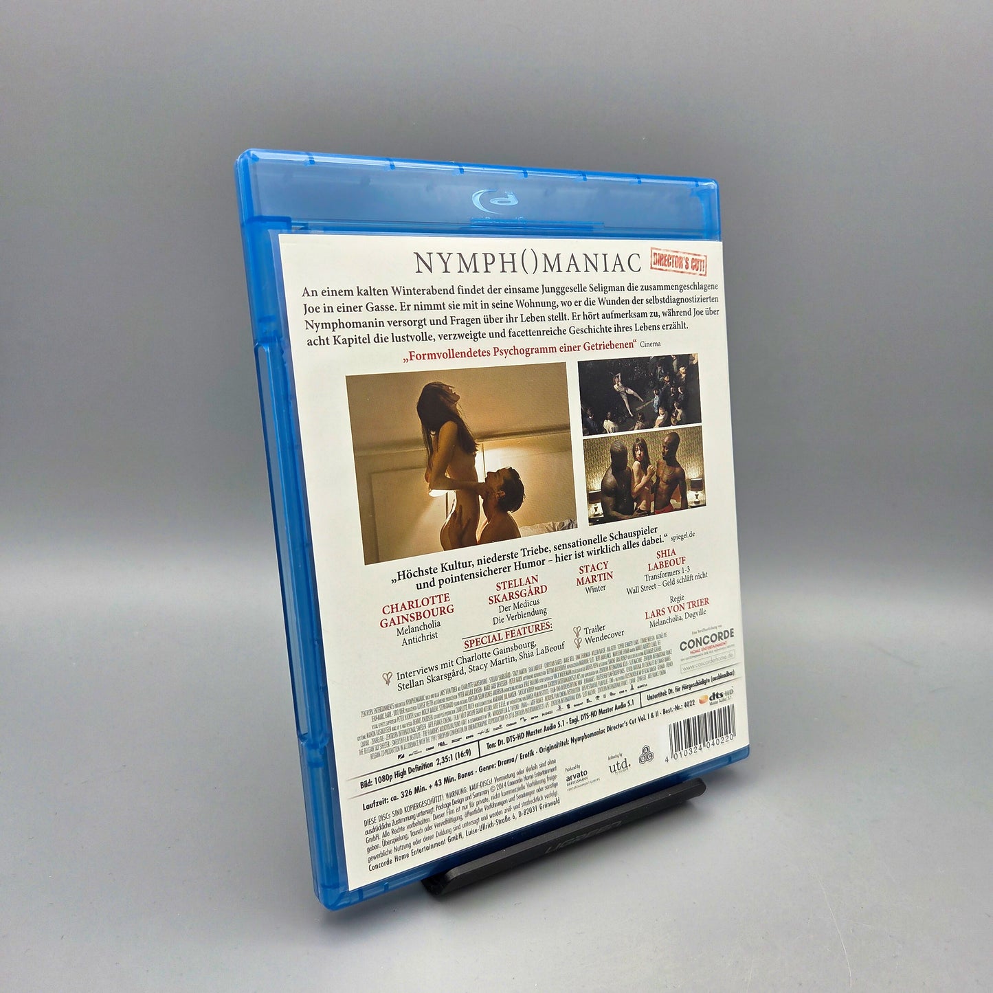 Nymphomaniac Vol. I & II	Director's Cut	Blu-Ray Film