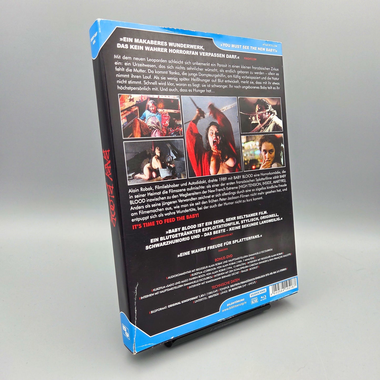 Baby Blood	30th Anniversary Edition	Blu-Ray Film