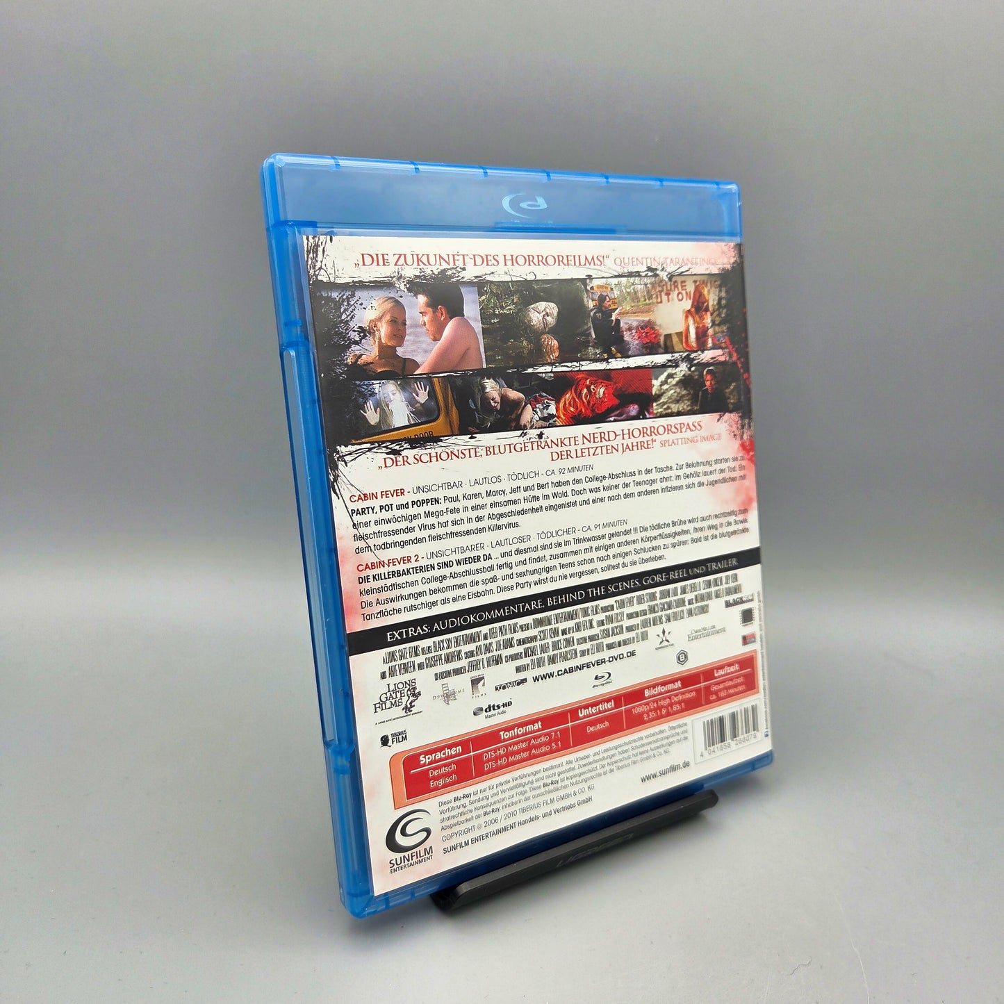Cabin Fever 1 & 2	Uncut Edition	Blu-Ray Film