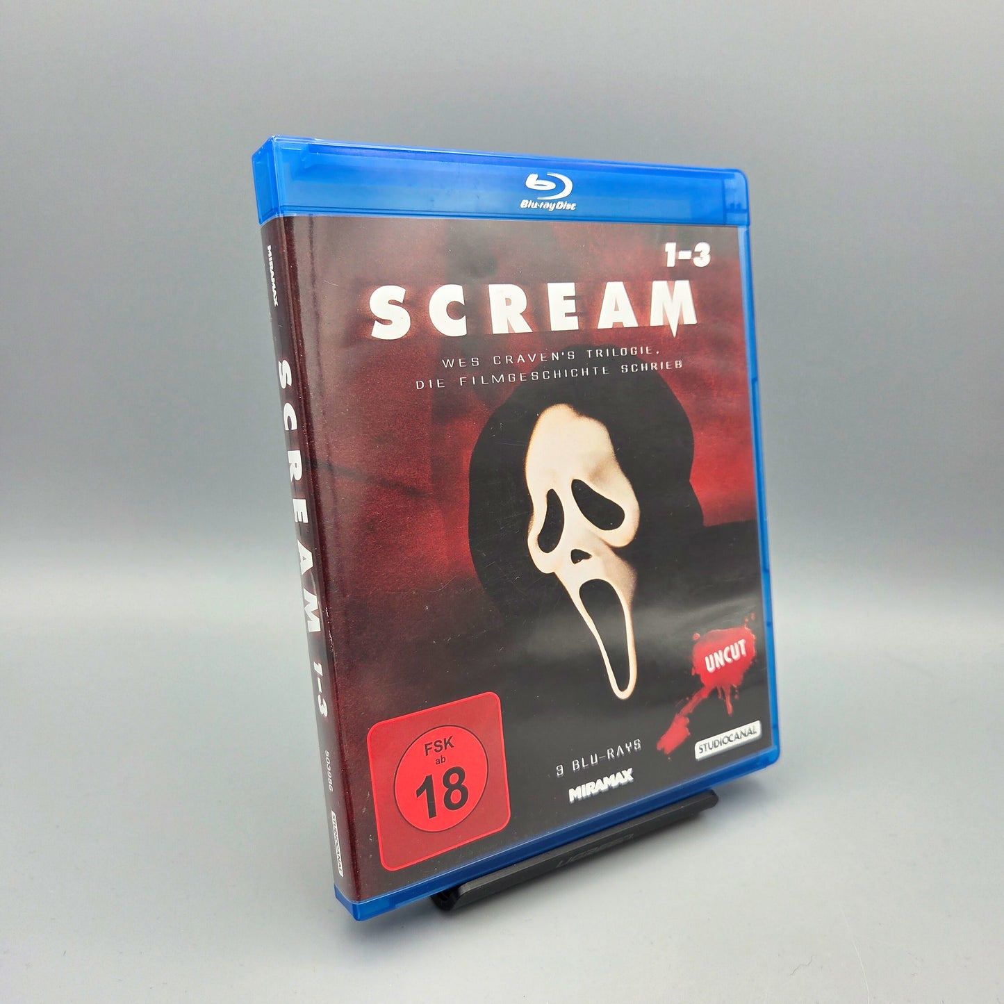 Scream 1-3 - Trilogy	Uncut	Blu-Ray Film