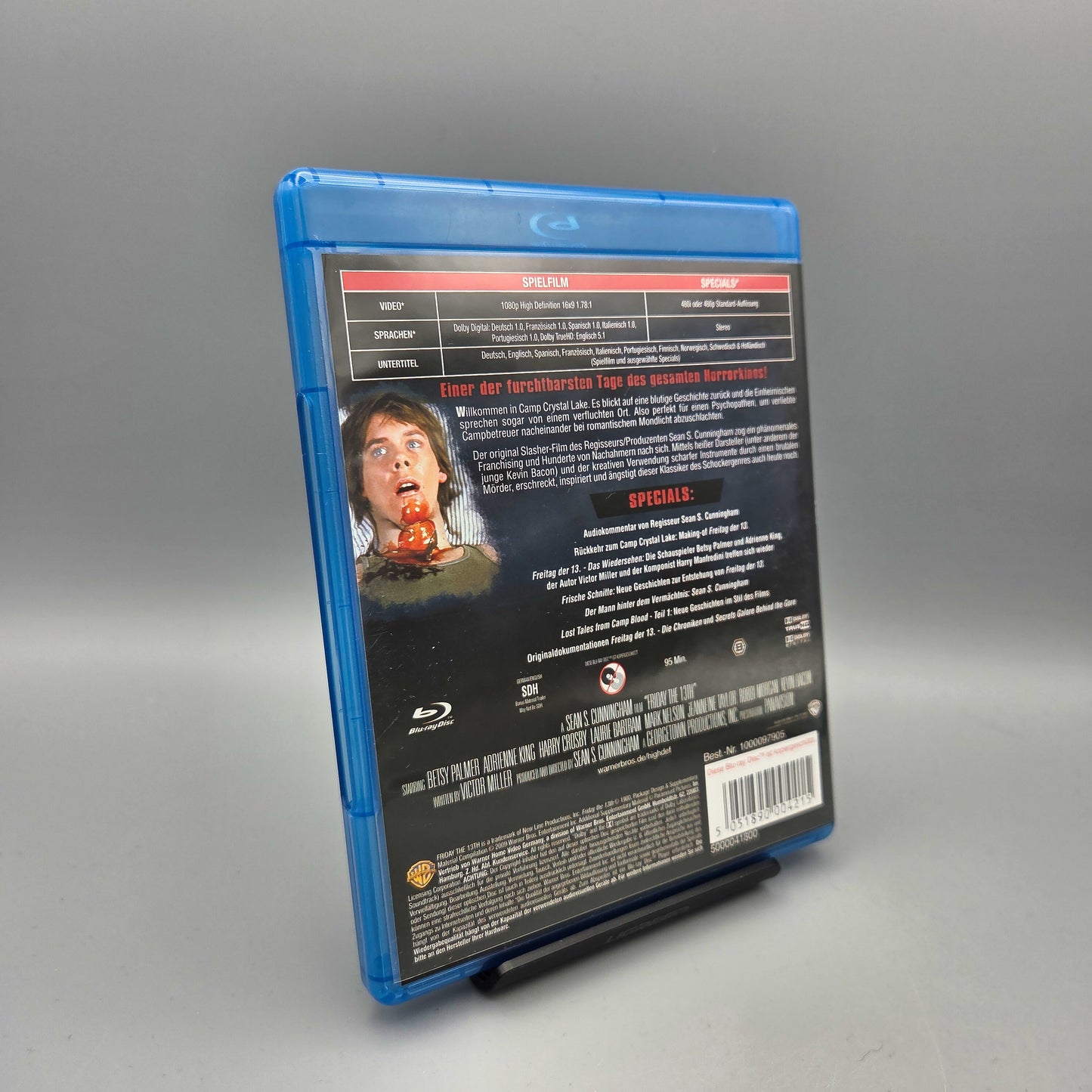 Freitag, der 13.		Blu-Ray Film	mit Betsy Palmer