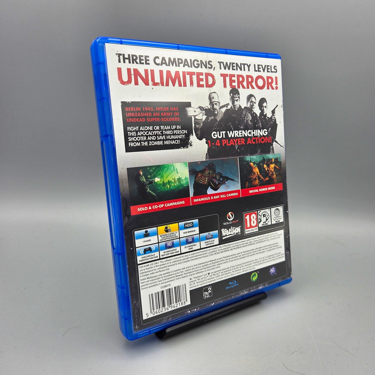 Playstation 4 Spiel: Zombie Army Trilogy		PS4