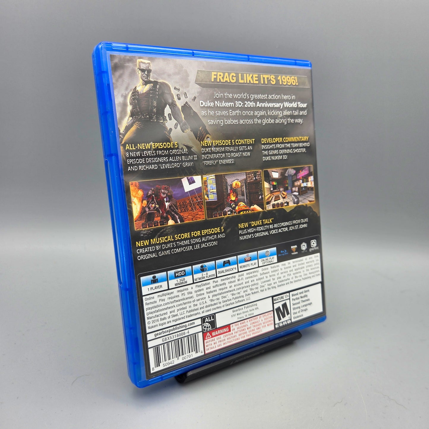Playstation 4 Spiel: Duke Nukem 3D - 20th Anniversary World Tour		PS4