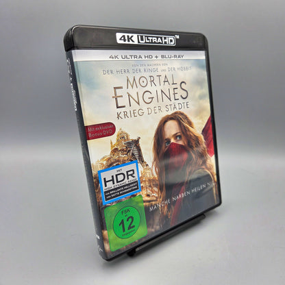 Mortal Engines: Krieg der Städte		4K Ultra HD Blu-Ray Film	nur 4K-Disc enthalten, Bluray-Disc fehlt