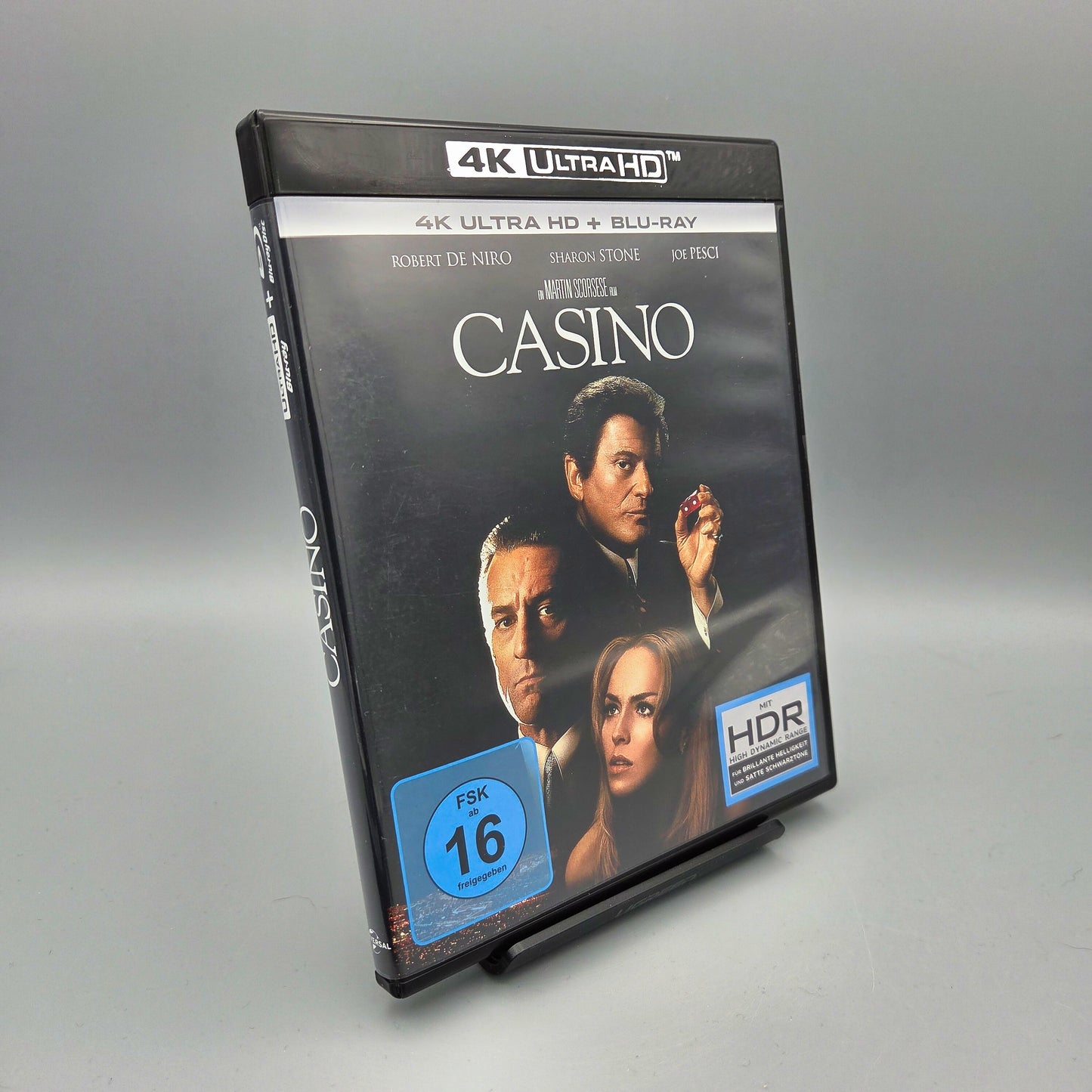 Casino		4K Ultra HD Blu-Ray Film	mit Robert de Niro