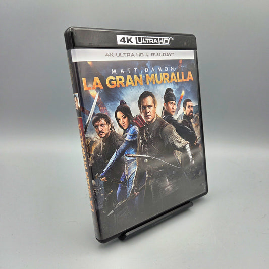 The Great Wall		4K Ultra HD Blu-Ray Film	Spanische Ausgabe mit deutscher Tonspur