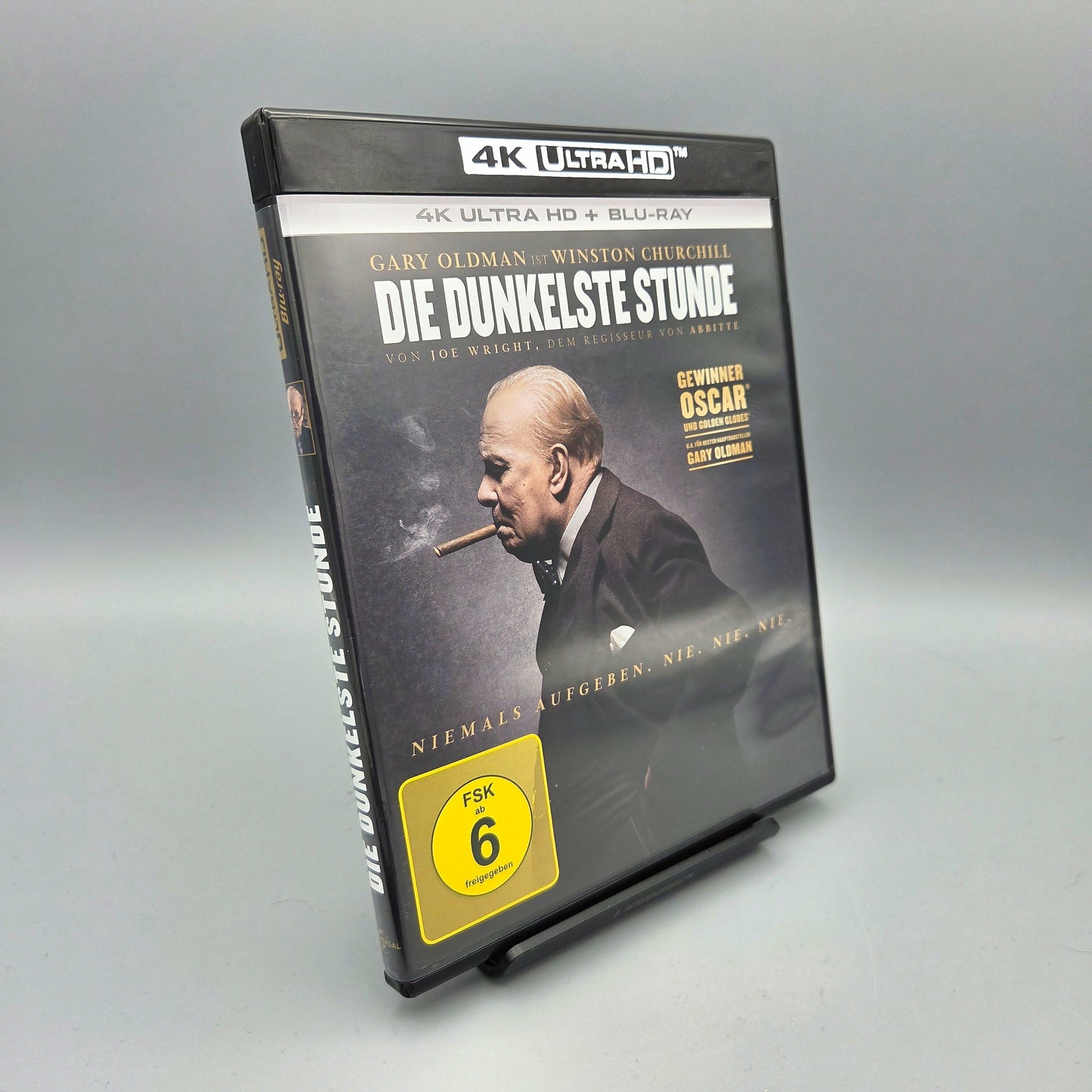 Die dunkelste Stunde		4K Ultra HD Blu-Ray Film	mit Gary Oldman