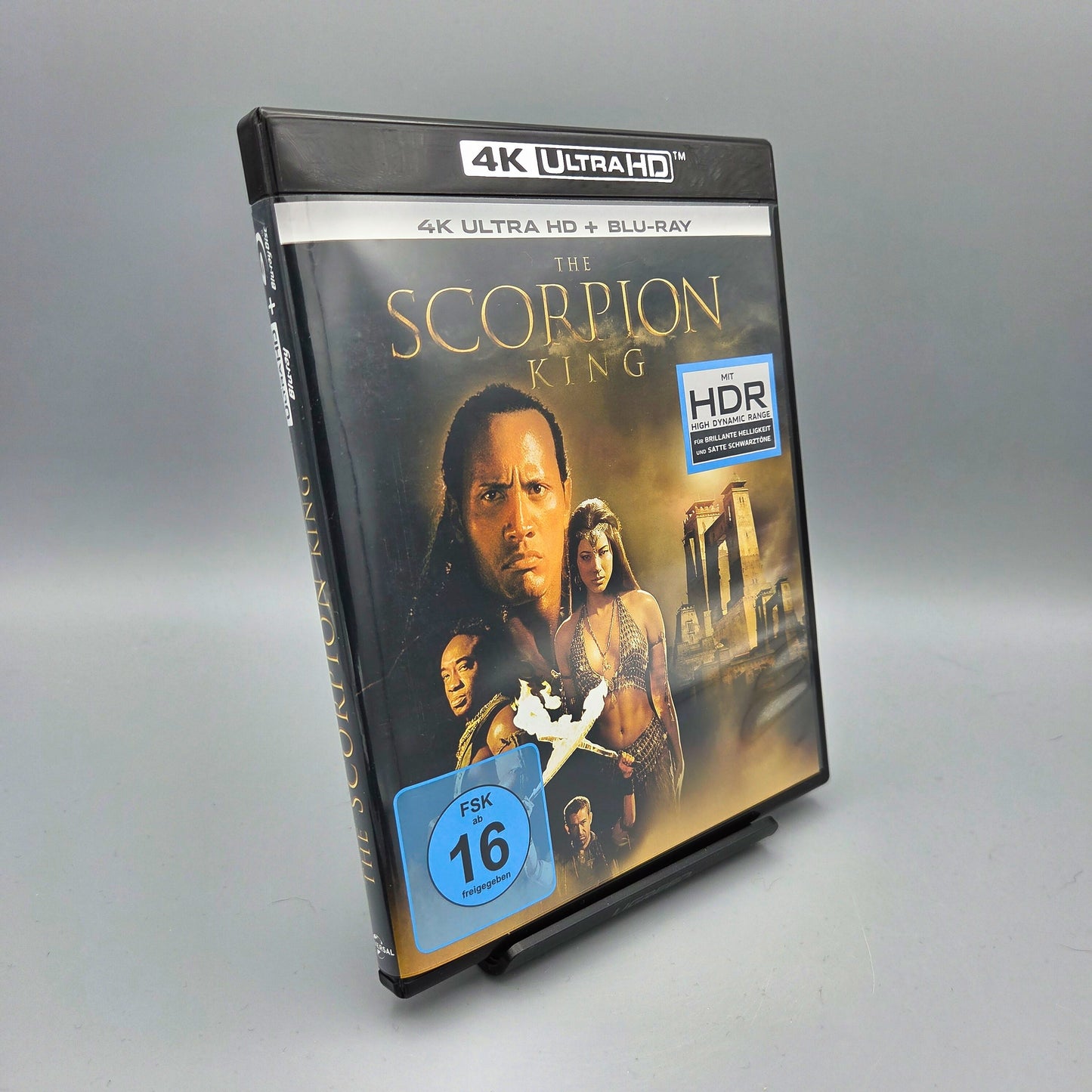 The Scorpion King		4K Ultra HD Blu-Ray Film	mit Dwayne Johnson