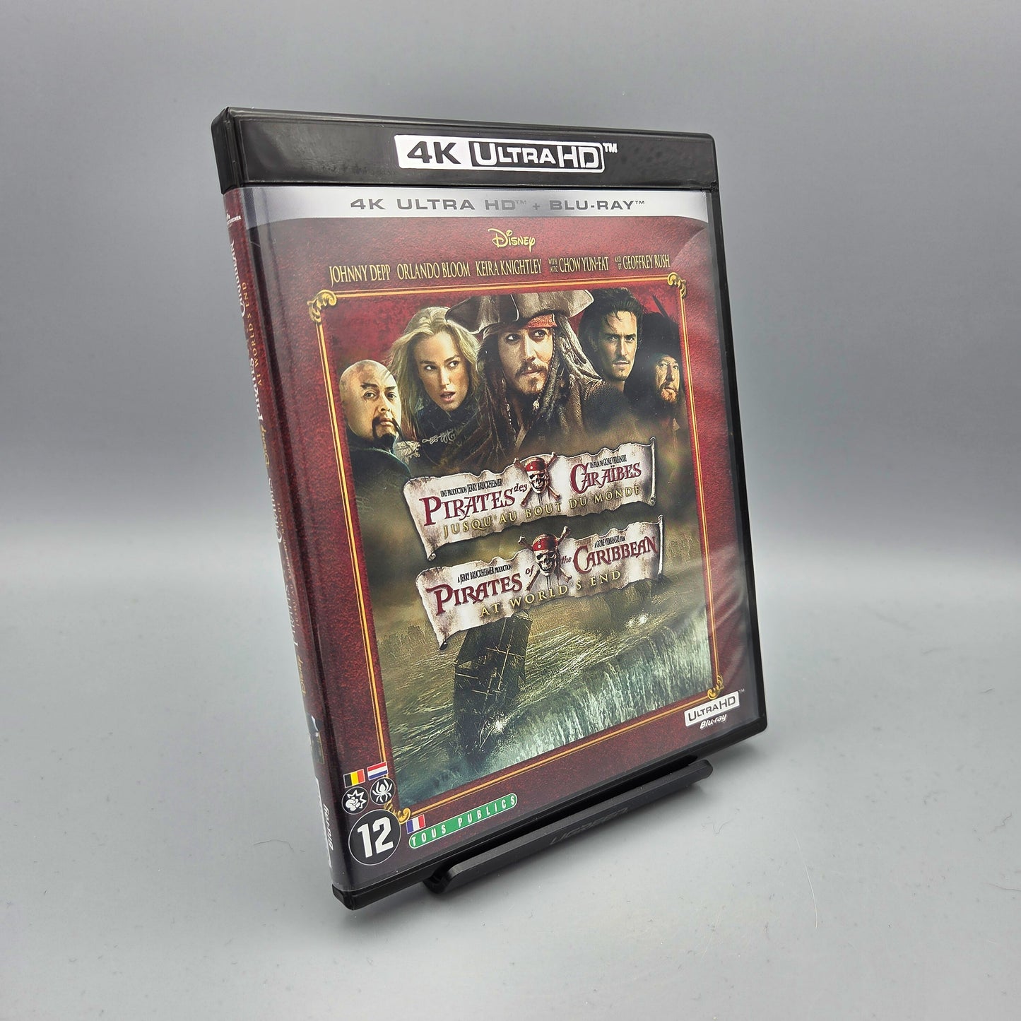 Fluch der Karibik - Am Ende der Welt		4K Ultra HD Blu-Ray Film	Französische Ausgabe mit deutschem Ton