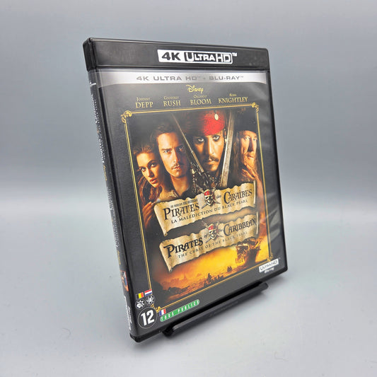 Pirates of the Caribbean - Fluch der Karibik		4K Ultra HD Blu-Ray Film	Französische Ausgabe mit deutschem Ton