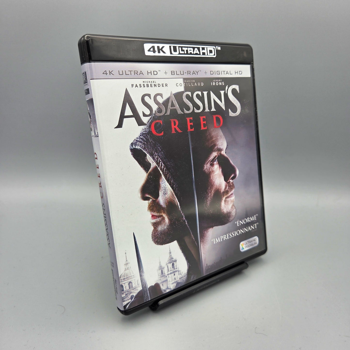 Assassin's Creed		4K Ultra HD Blu-Ray Film	Französische Ausgabe mit deutschem Ton