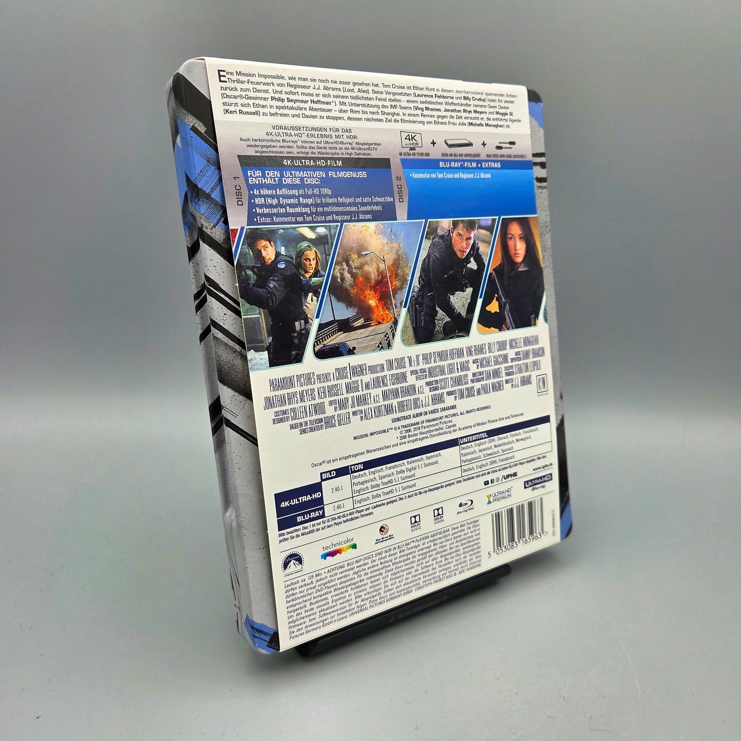 Mission: Impossible 3	Steelbook	4K Ultra HD Blu-Ray Film