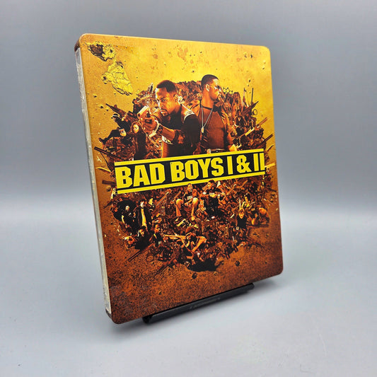 Bad Boys 1 & 2	4K Ultra HD Blu-Ray Film	Steelbook beschädigt