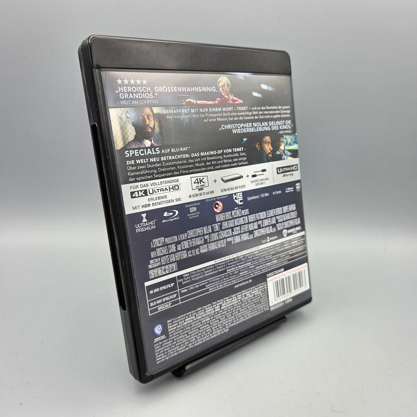 Tenet		4K Ultra HD Blu-Ray Film	Hülle defekt