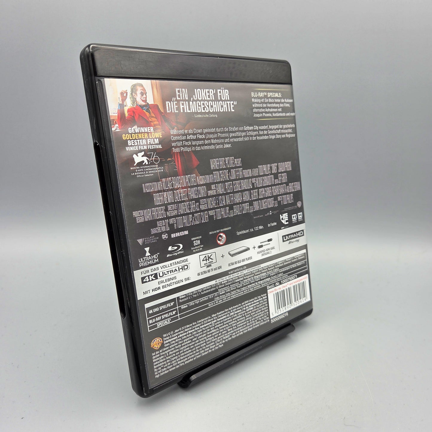 Joker		4K Ultra HD Blu-Ray Film	mit Robert de Niro