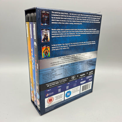 Thor - 3-Movie Collection		4K Ultra HD Blu-Ray Film	Englische Ausgabe mit deutschem Ton
