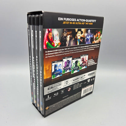 DC Batman 4-Film Collection (1989-1997)		4K Ultra HD Blu-Ray Film