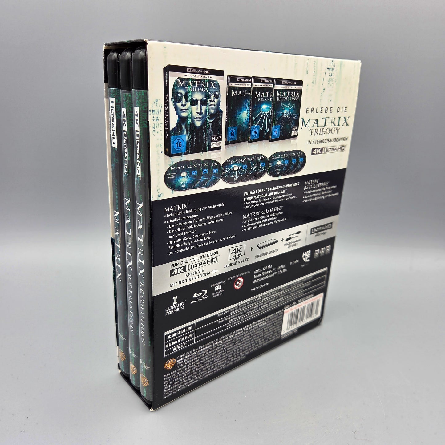 Matrix Trilogy		4K Ultra HD Blu-Ray Film