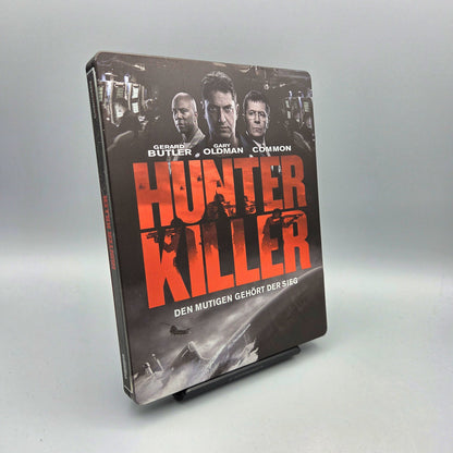 Hunter Killer	Steelbook	4K Ultra HD Blu-Ray Film	nur 4K-Disc enthalten, Bluray-Disc fehlt