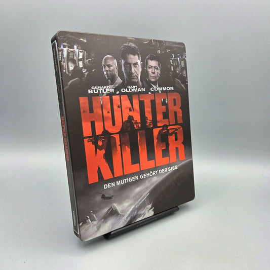 Hunter Killer	Steelbook	4K Ultra HD Blu-Ray Film	nur 4K-Disc enthalten, Bluray-Disc fehlt