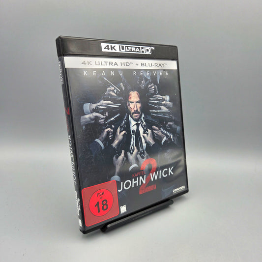 John Wick - Kapitel 2		4K Ultra HD Blu-Ray Film	mit Keanu Reeves