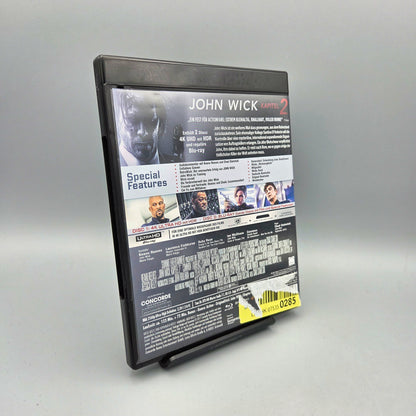 John Wick - Kapitel 2		4K Ultra HD Blu-Ray Film	mit Keanu Reeves