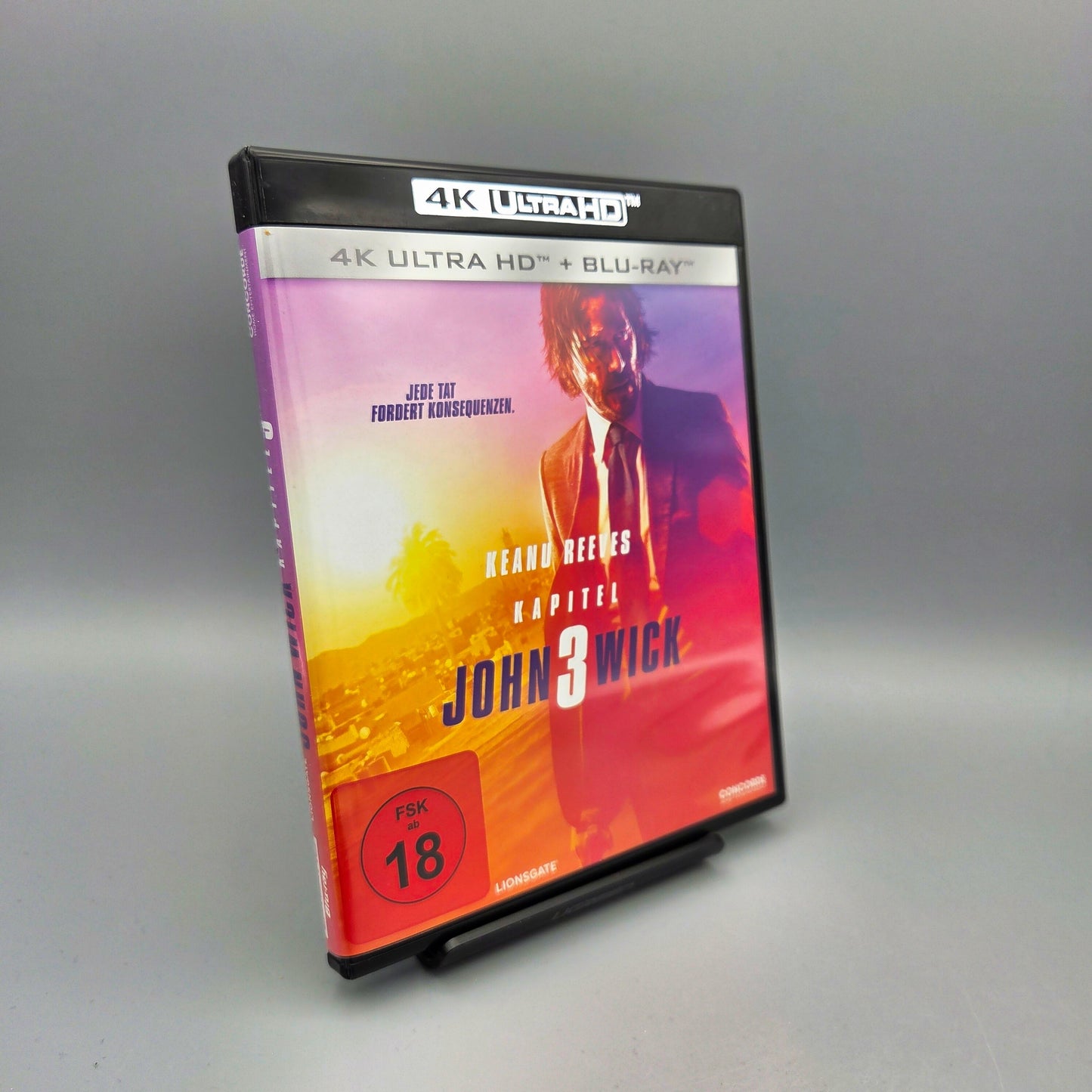 John Wick - Kapitel 3		4K Ultra HD Blu-Ray Film	mit Keanu Reeves