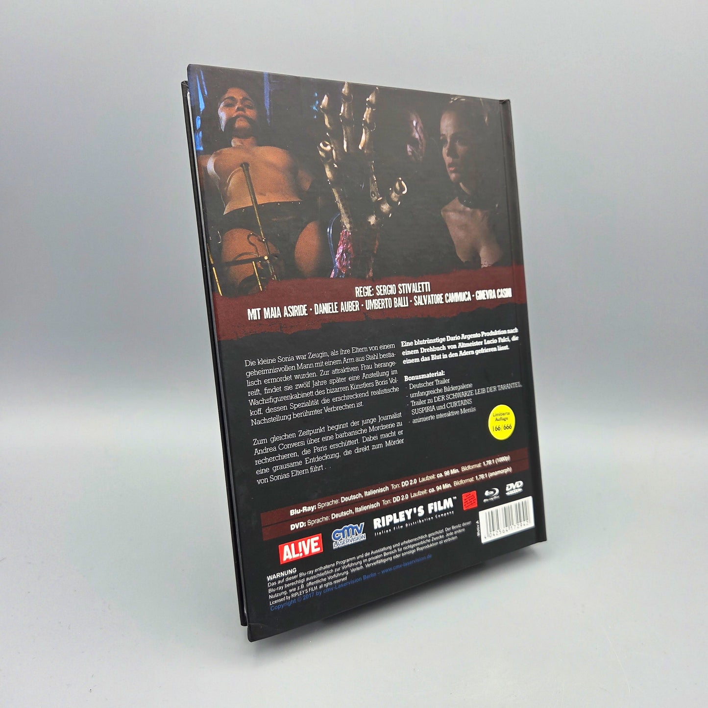 Wax Mask	Mediabook	Blu-Ray Film	Cover A