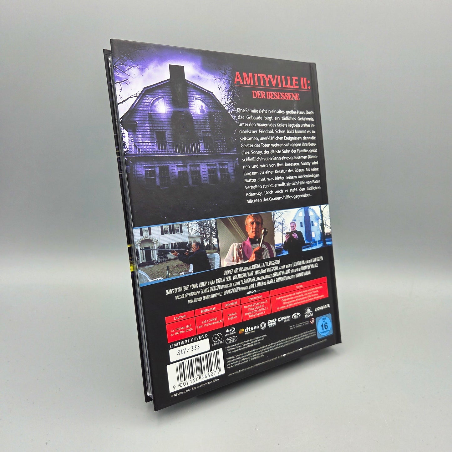 Amityville 2 - Der Besessene	Mediabook	Blu-Ray Film	Cover D