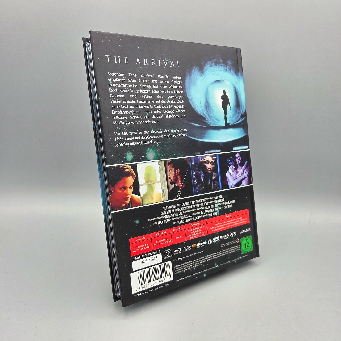 The Arrival	Mediabook	Blu-Ray Film	Cover B