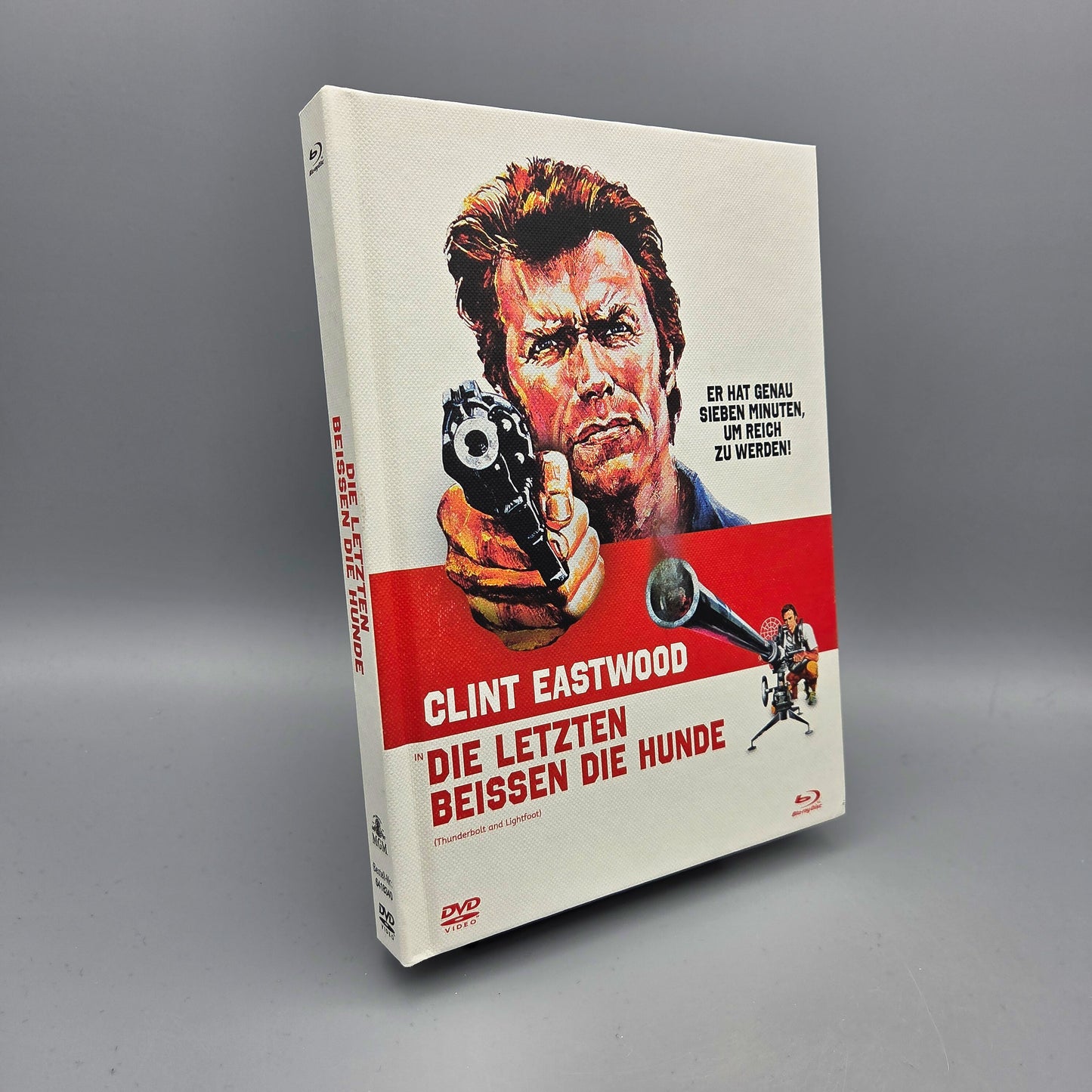 Die Letzten beissen die Hunde	Mediabook	Blu-Ray Film	mit Clint Eastwood