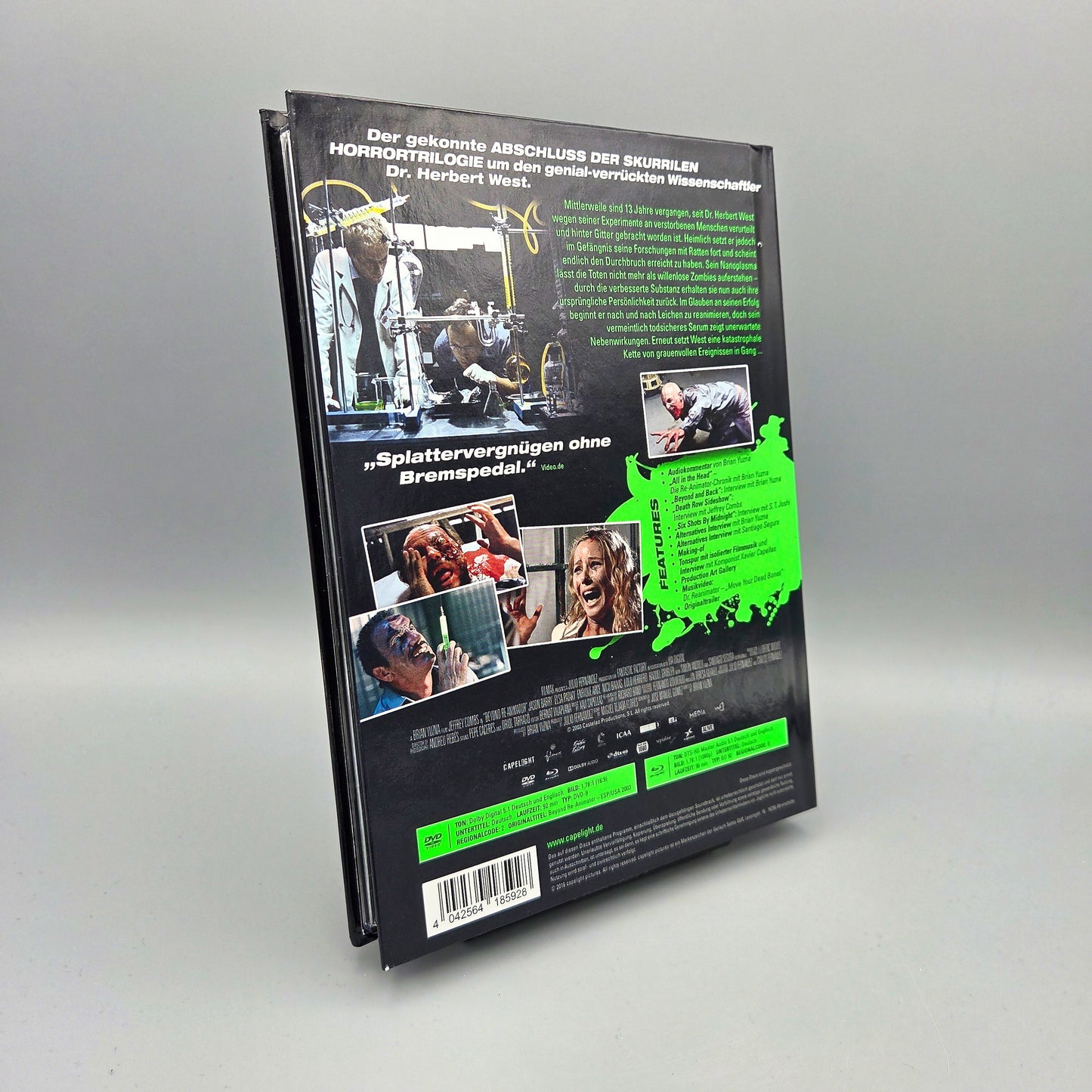Beyond Re-Animator	Mediabook	Blu-Ray Film
