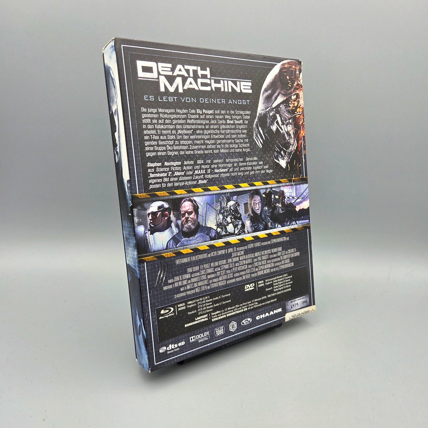 Death Machine	3-Disc-Edition	Blu-Ray Film