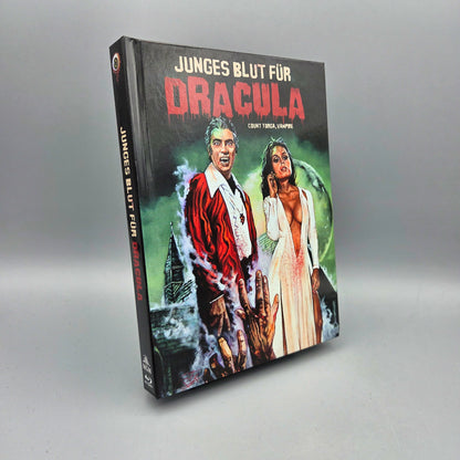 Junges Blut für Dracula	Mediabook	Blu-Ray Film	Booklet liegt lose bei