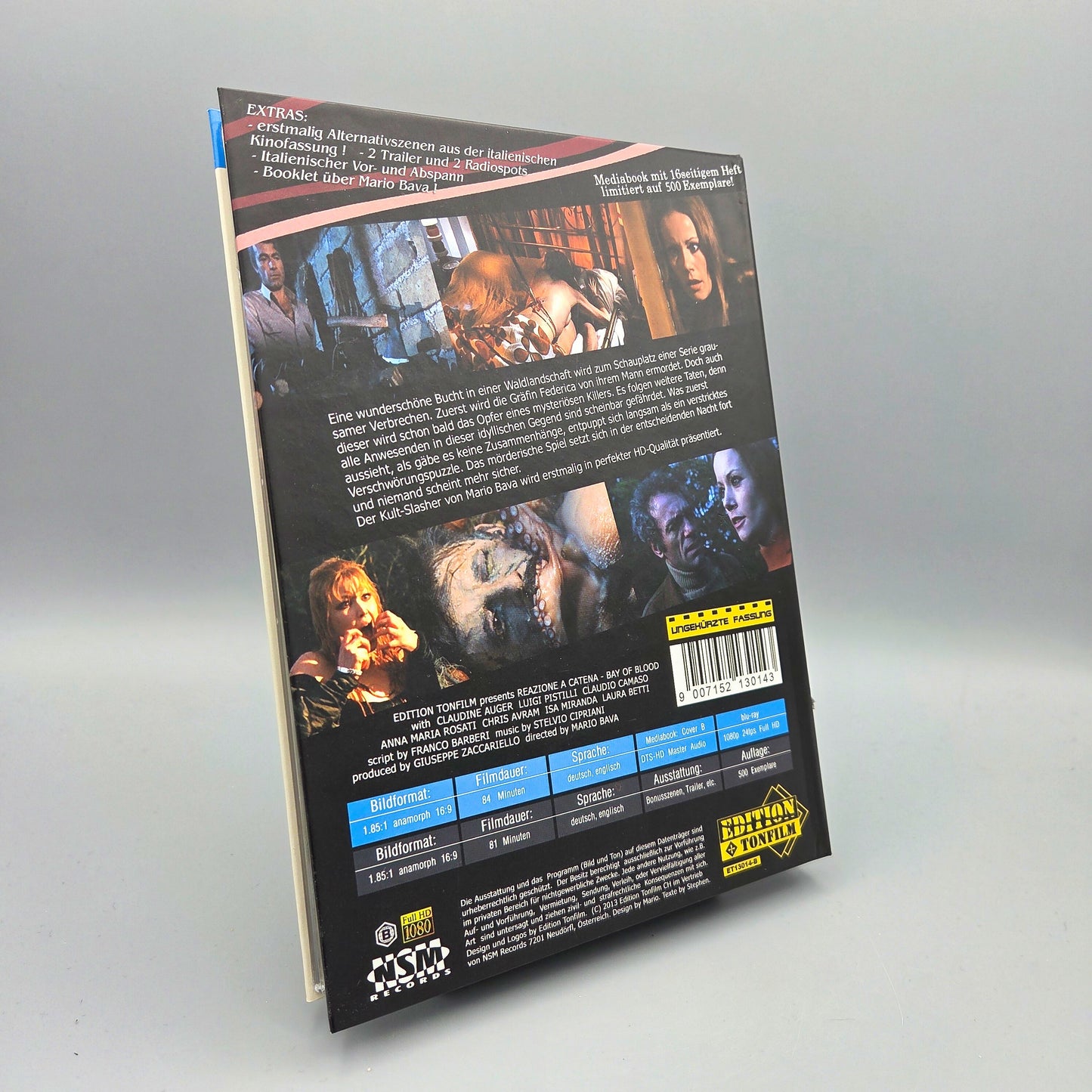 Mario Bava's Bay of Blood - Im Blutrausch des Satans	Mediabook	Blu-Ray Film	Cover B