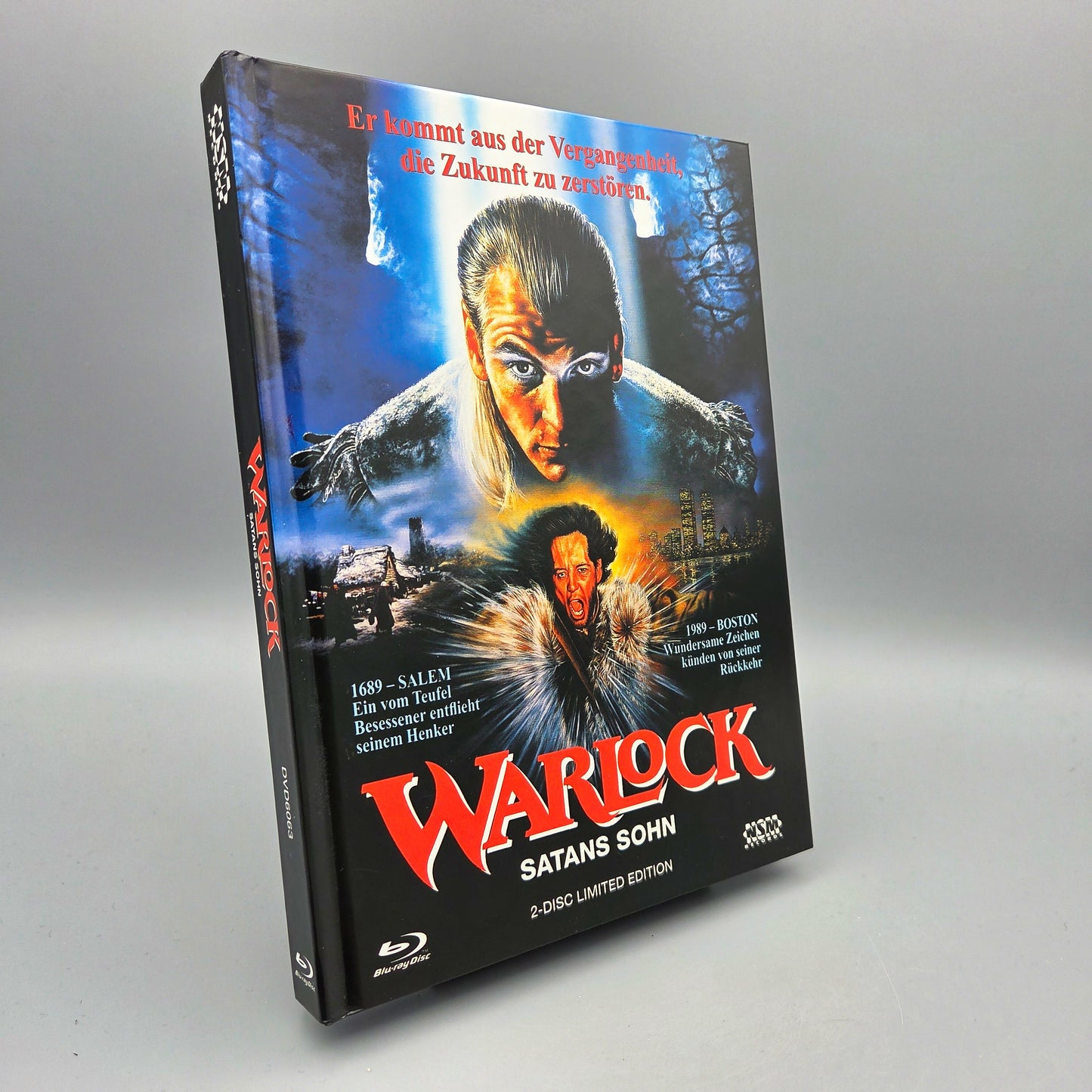 Warlock : Satans Sohn	Mediabook	Blu-Ray Film	Cover A
