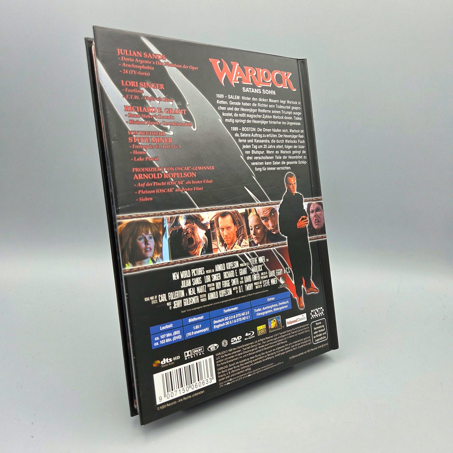 Warlock : Satans Sohn	Mediabook	Blu-Ray Film	Cover A