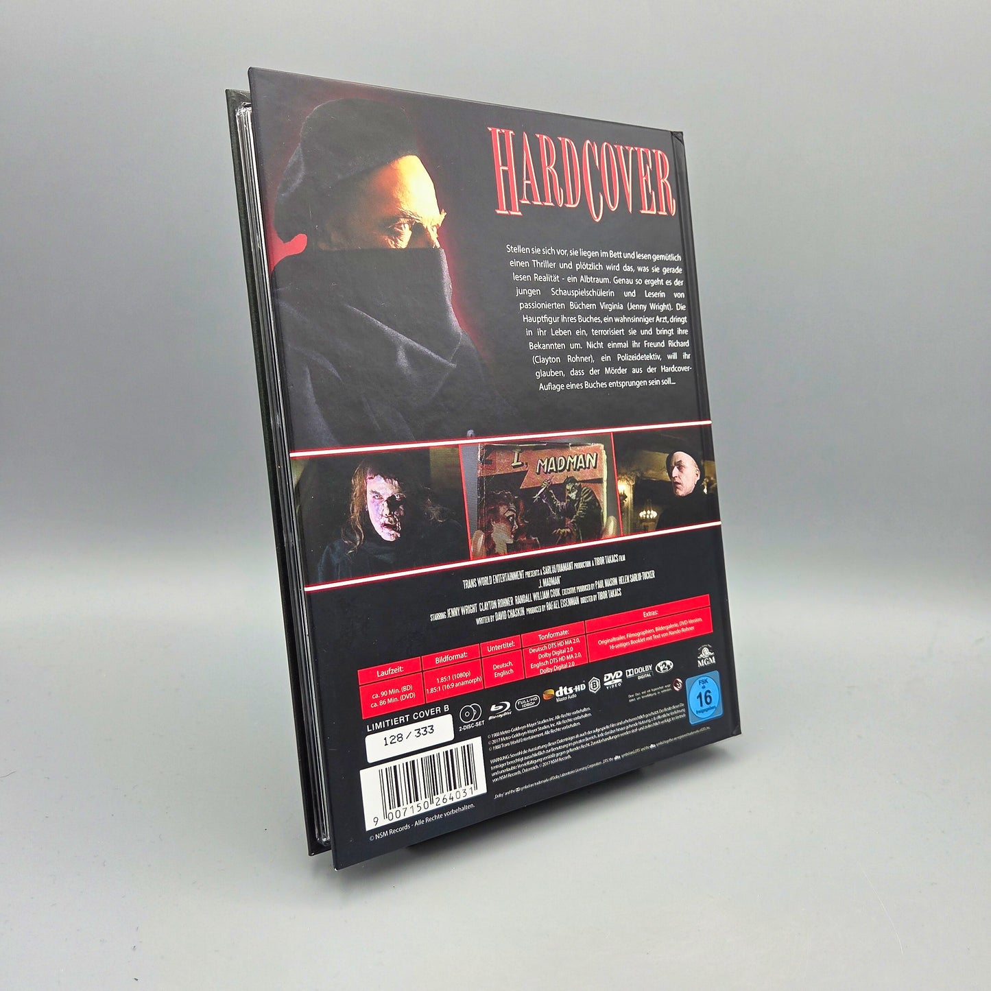 I, Madman (Hardcover)	Mediabook	Blu-Ray Film	Cover B