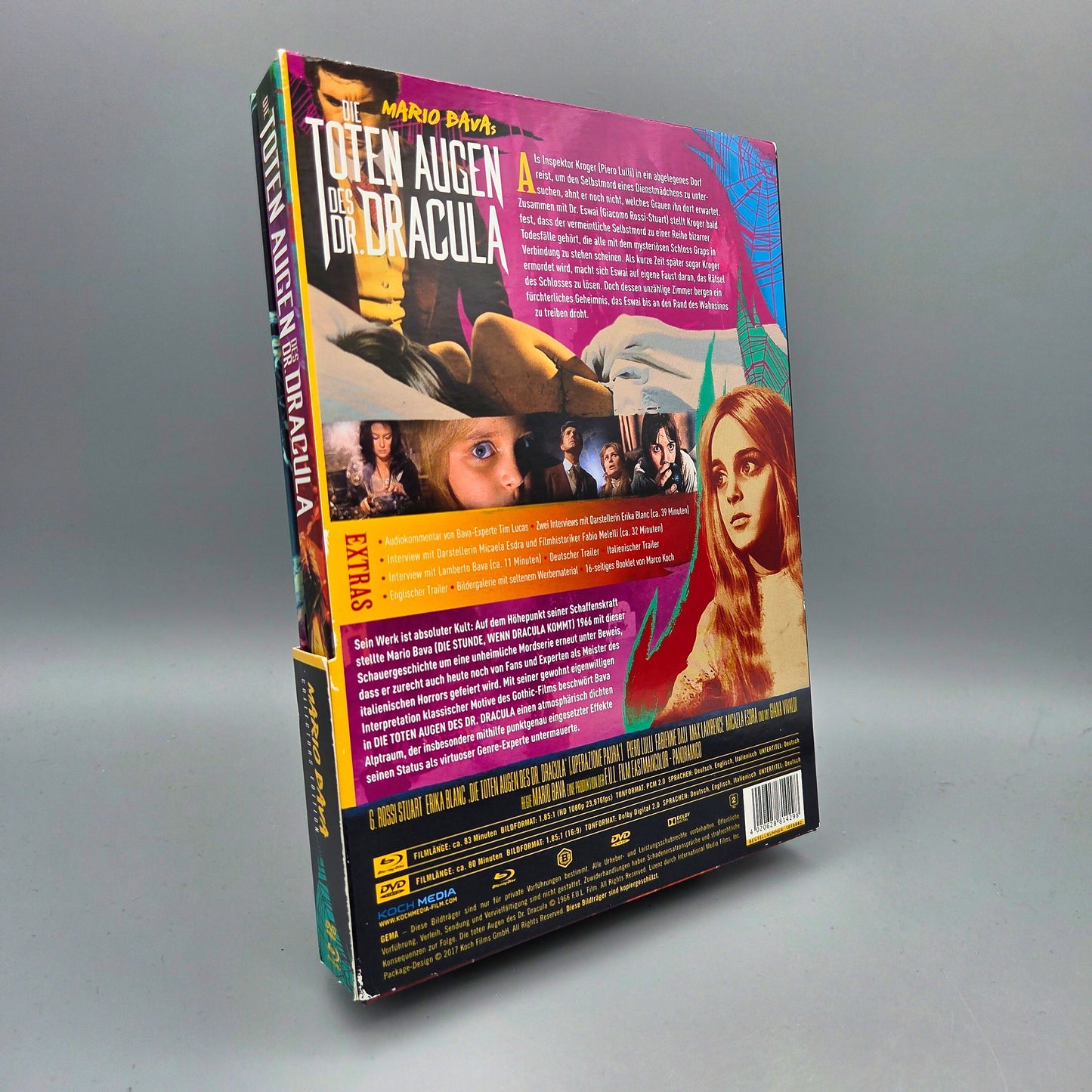 Mario Bava's Die toten Augen des Dr. Dracula	Collectors Edition	Blu-Ray Film