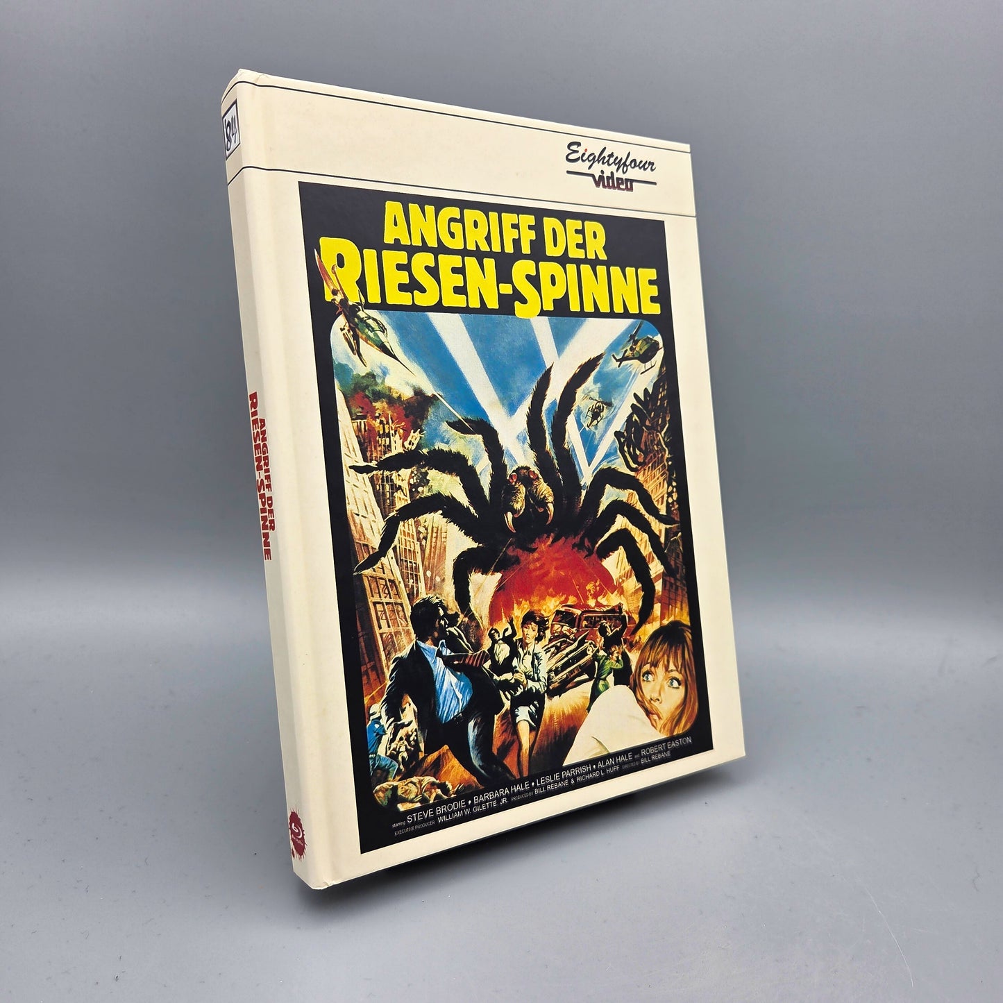 Angriff der Riesenspinne	Mediabook	Blu-Ray Film