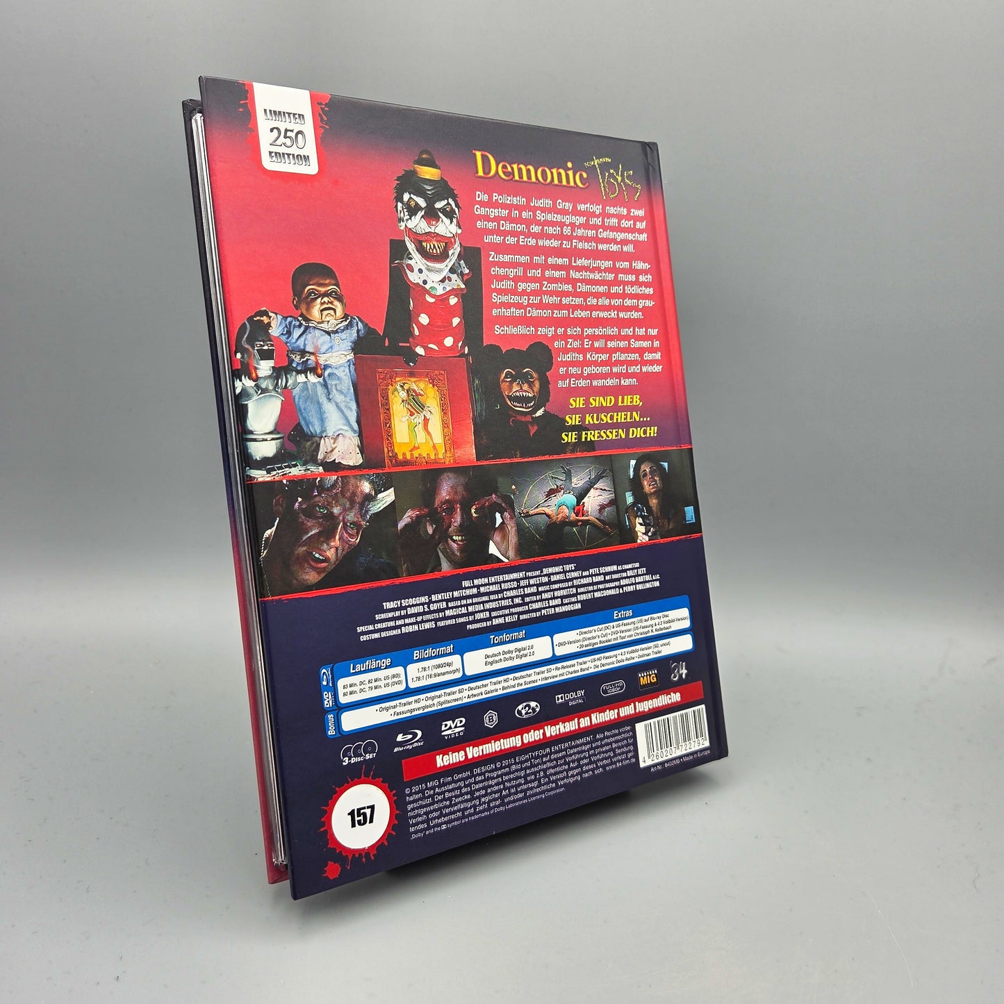 Demonic Toys	Mediabook	Blu-Ray Film	Cover B