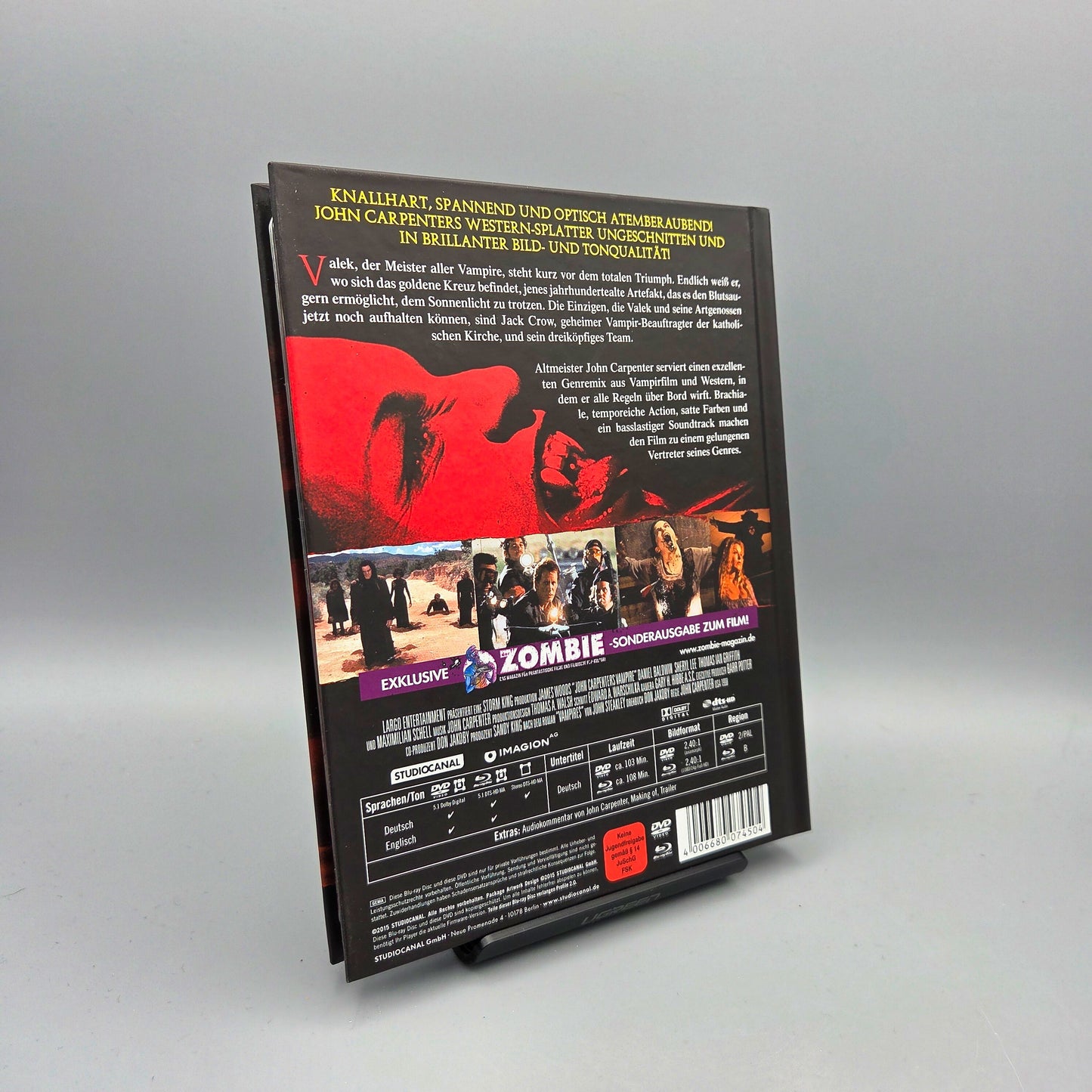 John Carpenters Vampire	Mediabook	Blu-Ray Film	Cover A
