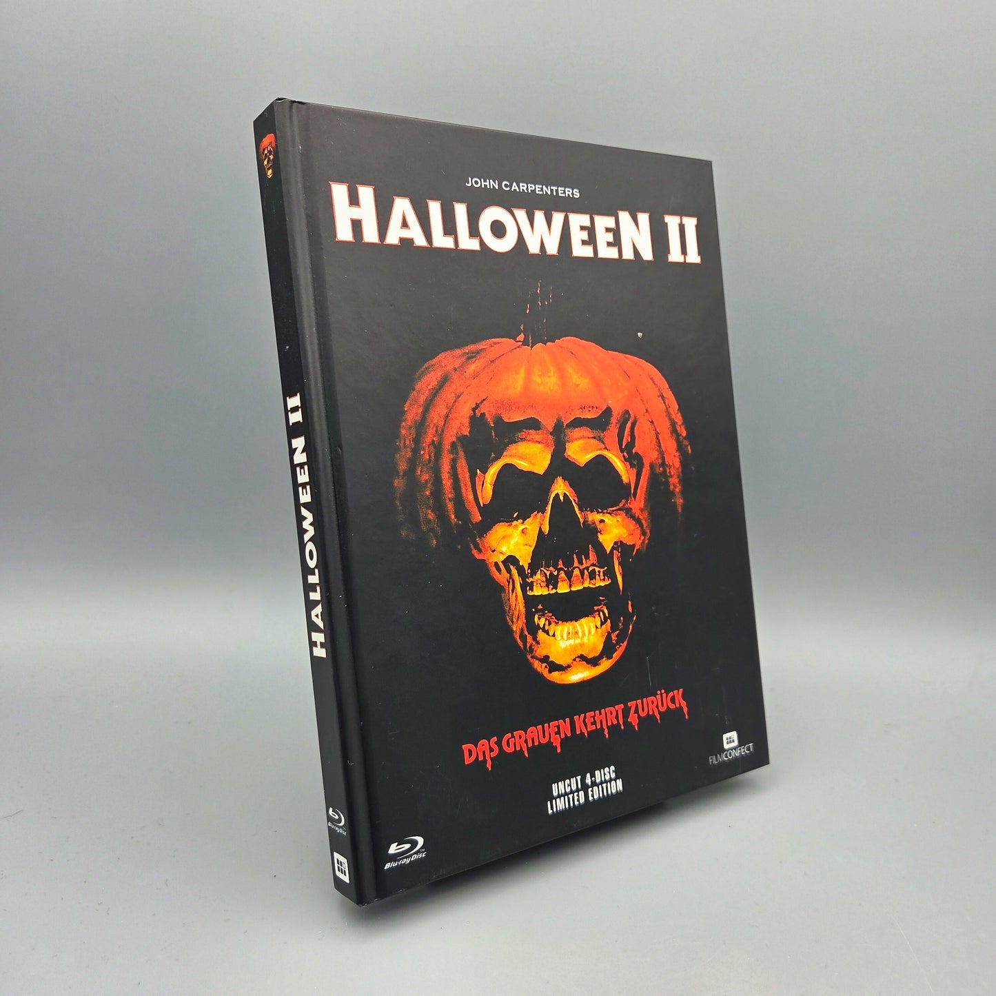 Halloween II - Das Grauen kehrt zurück - Cover A	Mediabook	Blu-Ray Film	Uncut 4-Disc Limited Edition